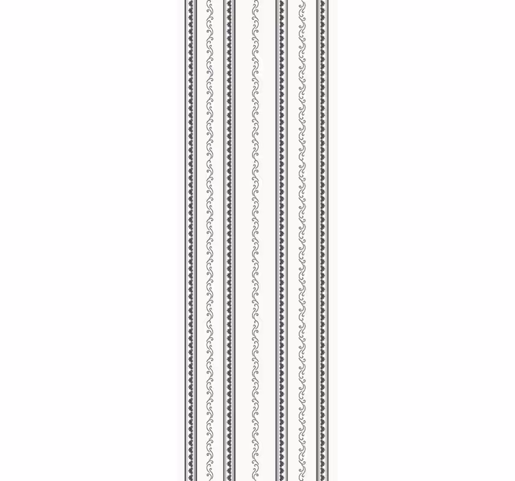 Elegant striped motif wallpaper striped - TenStickers