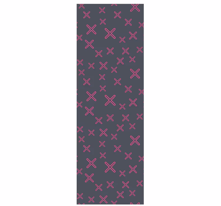 Abstract Kisses geometric wallpaper - TenStickers