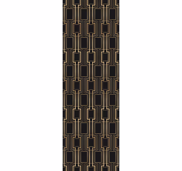 Geometric wallpaper geometric elegance - TenStickers