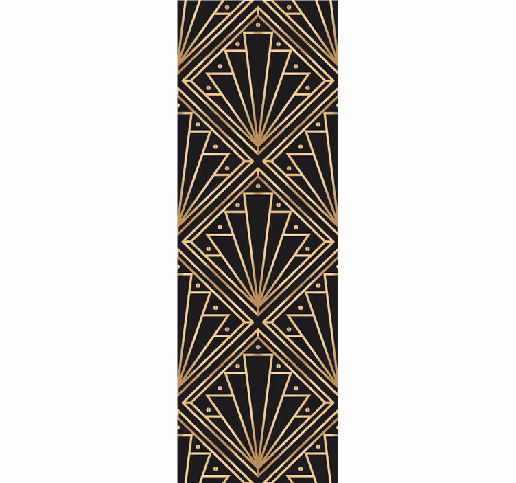Art Deco Geometrics geometric wallpaper - TenStickers