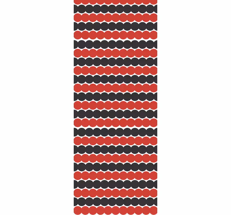 Geometric wallpaper geometric scallops - TenStickers