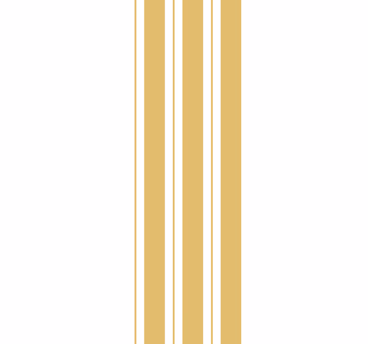 Elegant beige stripe wallpaper - TenStickers