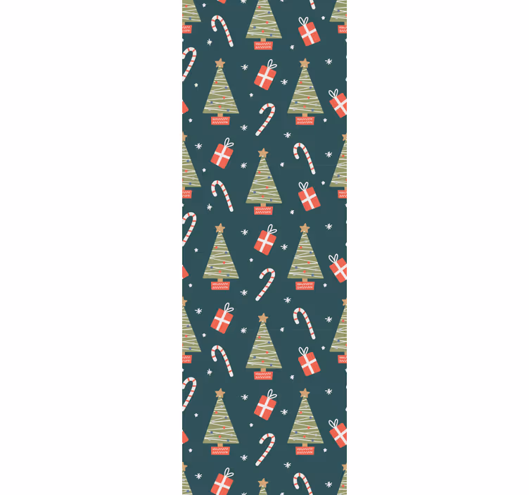 Festive Season Decor holiday christmas wallpaper - TenStickers
