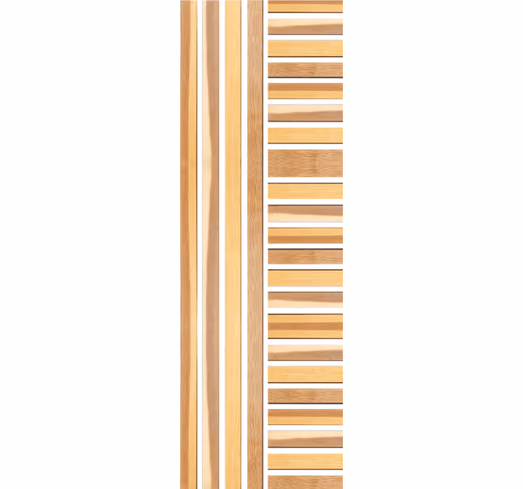 Lined Wood Stripe wallpaper - TenStickers