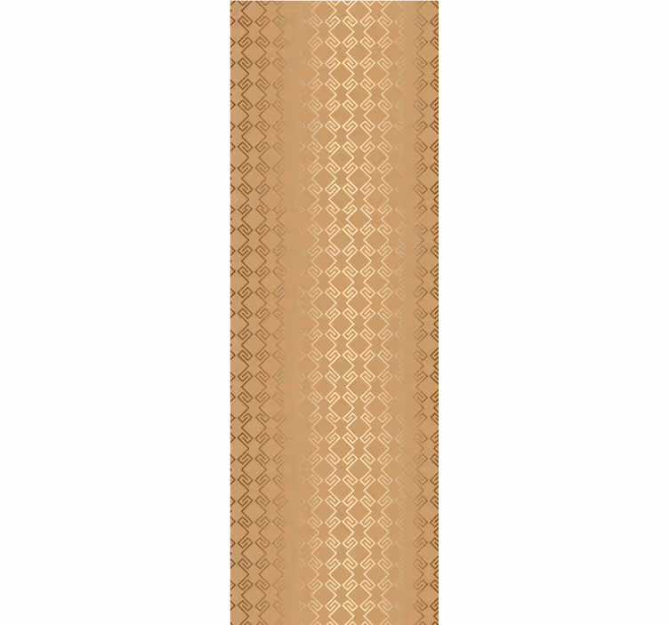 Elegant Geometric Forms ornamental wallpaper - TenStickers
