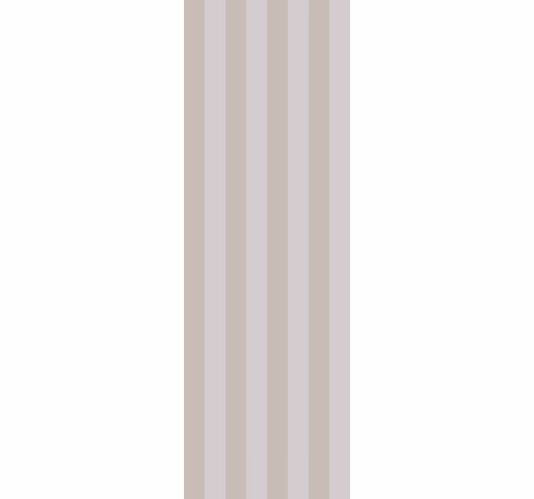Elegant beige stripe wallpaper - TenStickers