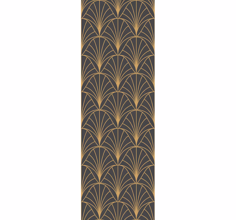 Elegant gold patterns contemporary wallpaper - TenStickers