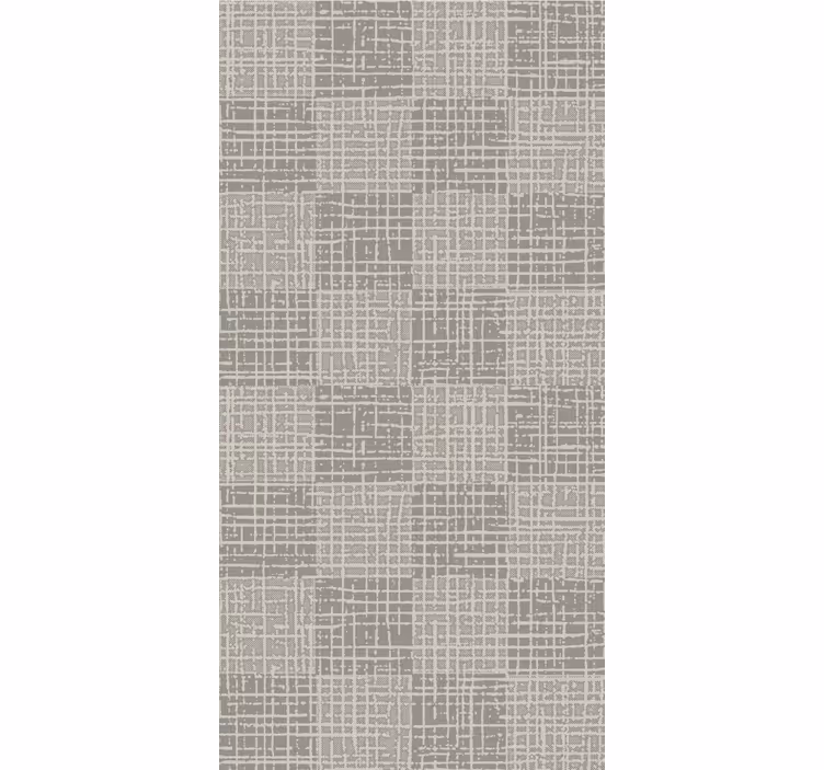 Textured Grid Pattern concrete wallpaper - TenStickers