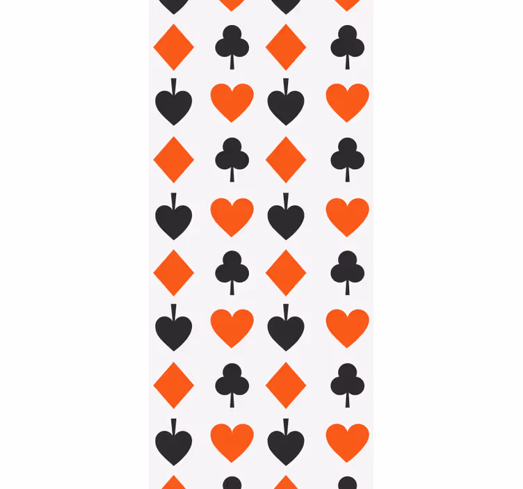Wonderland cards children wallpaper - TenStickers