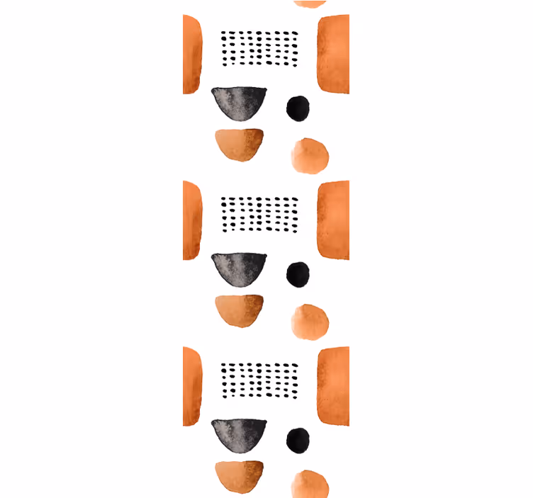 Modern Shape Patterns geometric wallpaper - TenStickers
