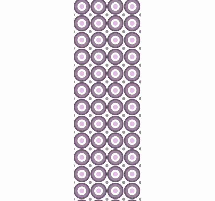 Lilac 70s style textured wallpaper - TenStickers