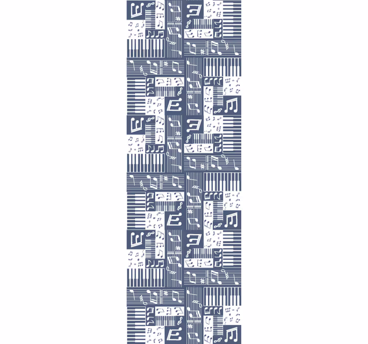 Musical Piano Teenage Wallpaper - TenStickers