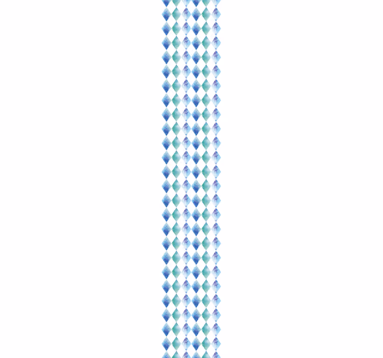 Watercolor Harlequin Pattern Textured Wallpaper - TenStickers
