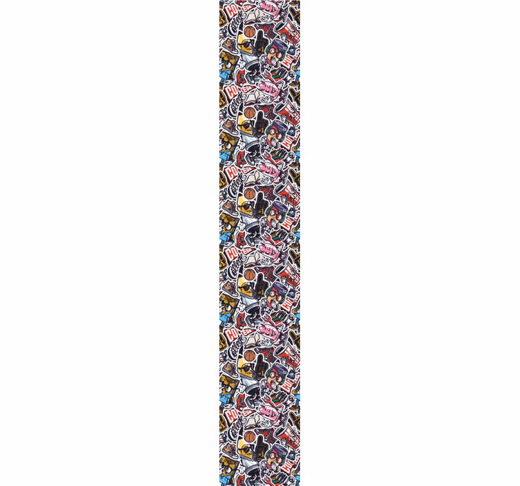 Graffiti urban art teenage wallpaper - TenStickers