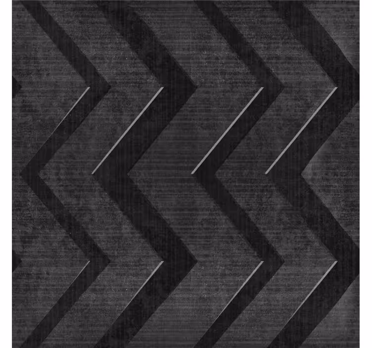 Black steel stripes  teenage bedroom wallpaper - TenStickers