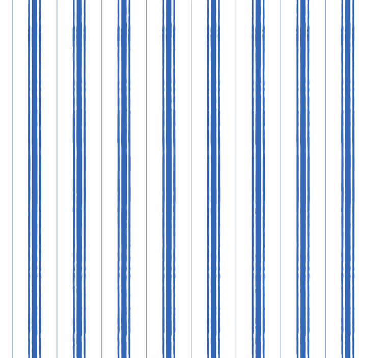 Blue shades vertical stripe wallpaper - TenStickers