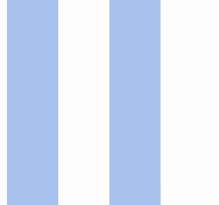 Blue and white shades wallpaper vertically striped - TenStickers