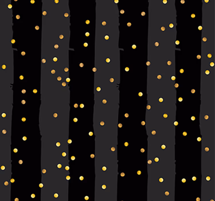 Stripe wallpaper Black and gold stripes - TenStickers
