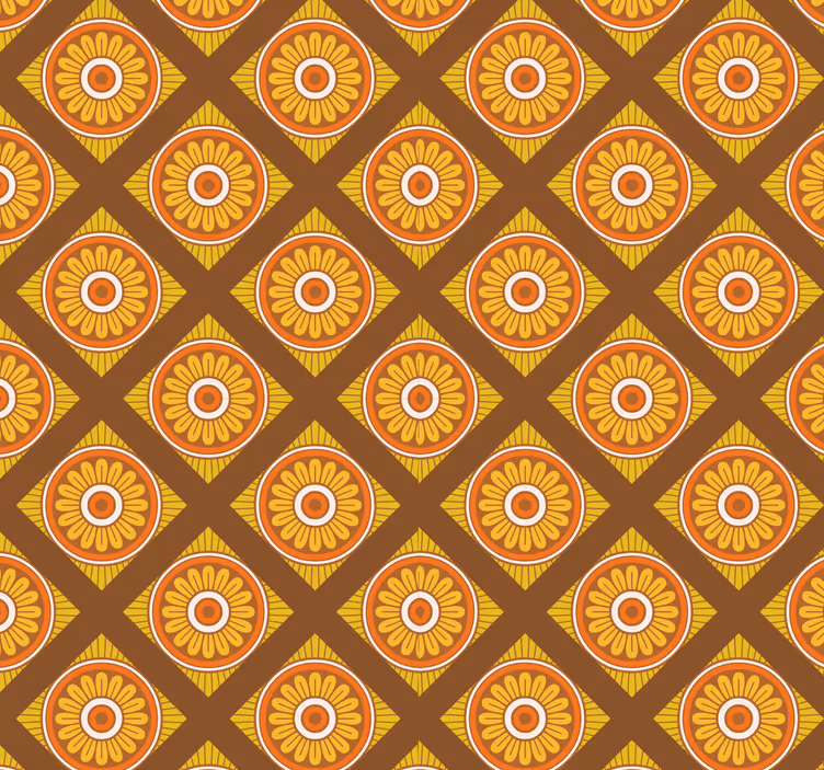 70's dods vertical stripes retro wallpaper - TenStickers