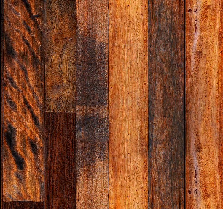 Natural wood texture wallpaper - TenStickers