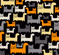 Original motif cats wallpaper