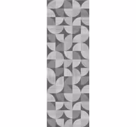 Grey abstract curved shapes geometric wallpaper