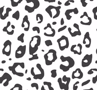 Black and white elegance leopard print wallpaper