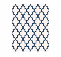 Modern geometric design teenage bedroom wallpaper