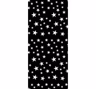 Star wallpaper in monochrome elegance