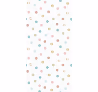 Entrance wallpaper glitter confetti polka dot design