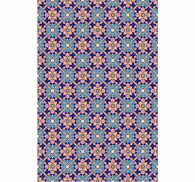 Tile effect wallpaper mediterranean style design
