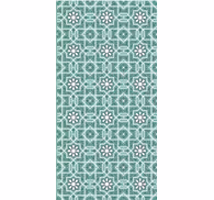 Tile effect wallpaper moroccan design