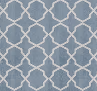 Tile effect wallpaper geometric blue design