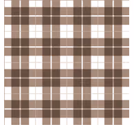 Tile effect wallpaper in earthy tones check