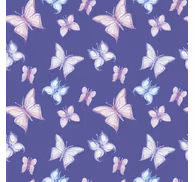 Butterflies wallpaper on a purple background