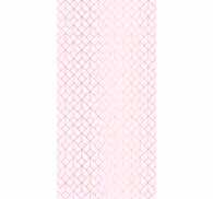 Classic wallpaper in pink with golden lines pattern
