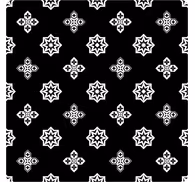 Tile effect wallpaper black and white vintage design