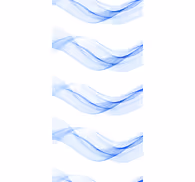 Contemporary wallpaper in abstract blue wave