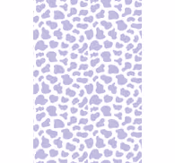 Contemporary wallpaper in purple cow print
