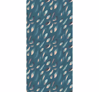 Contemporary wallpaper hand drawn vintage pattern