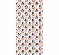 Contemporary wallpaper cute cartoon pirate ship design
