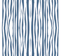 Contemporary wallpaper striped blue hampton style