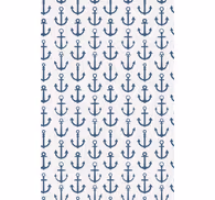 Contemporary wallpaper hampton style anchor set