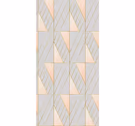 Contemporary wallpaper geometric patterned lines