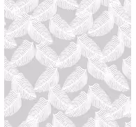 Contemporary wallpaper in grey minimalist floral
