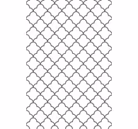 Contemporary wallpaper with stylized curved design