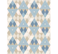 Contemporary wallpaper geometric triangles design