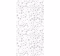 Contemporary wallpaper with abstract circular design