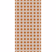 Contemporary wallpaper in brown polka dots