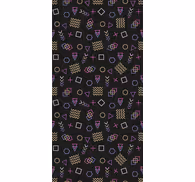 Contemporary wallpaper geometric shape exploration